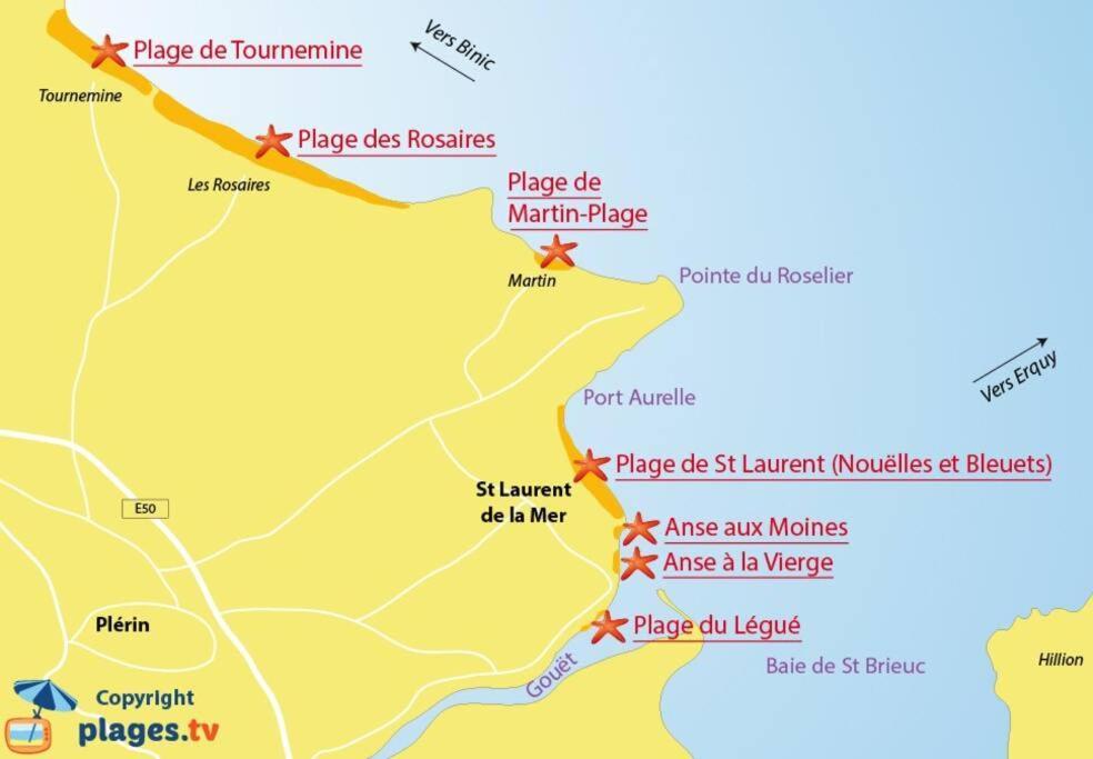 Appartement Neuf, Port Le Legue Plérin Zewnętrze zdjęcie